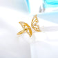 gold butterfly ring